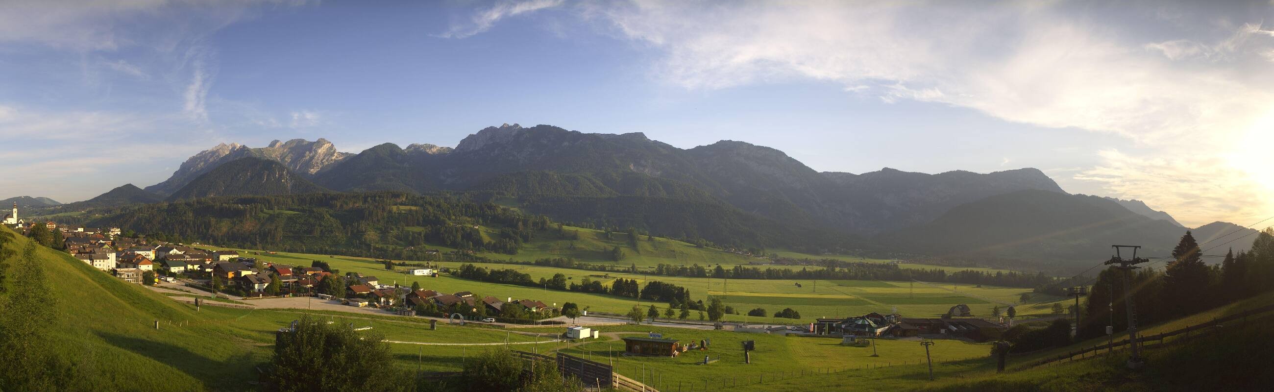 Archiv Foto Webcam Hauser Kaibling - Talstation 8er Gondelbahn