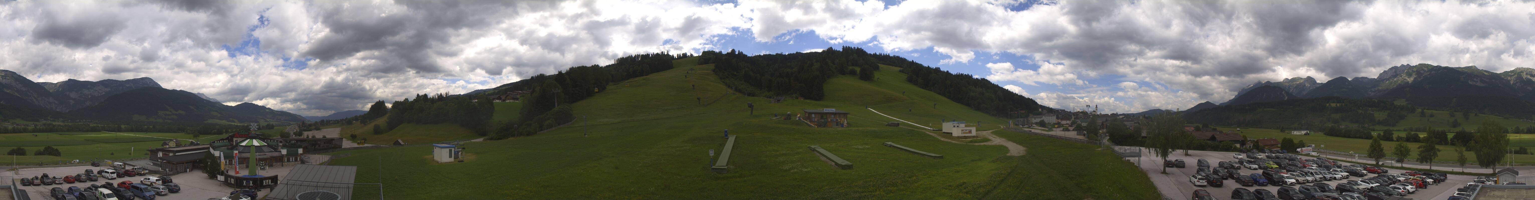 Archiv Foto Webcam Hauser Kaibling - Talstation 8er Gondelbahn