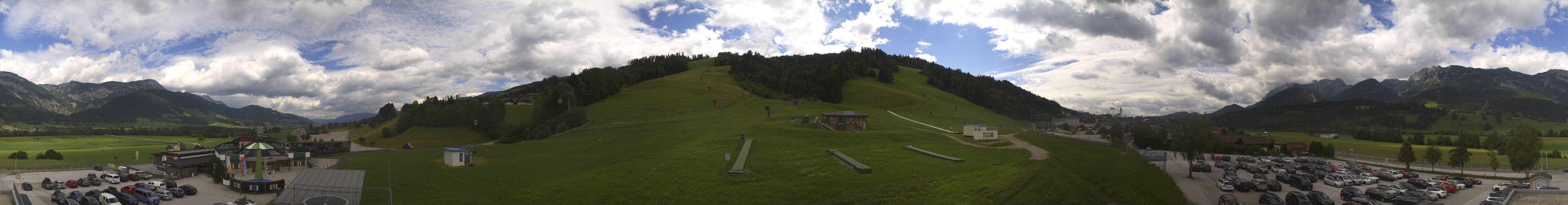 Archiv Foto Webcam Hauser Kaibling - Talstation 8er Gondelbahn