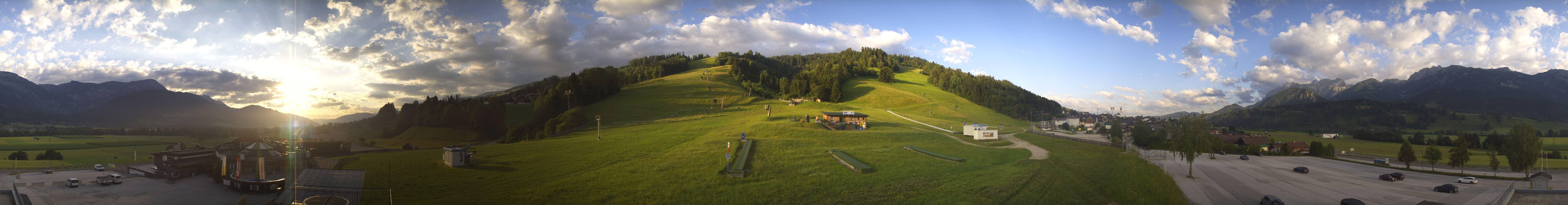 Archiv Foto Webcam Hauser Kaibling - Talstation 8er Gondelbahn