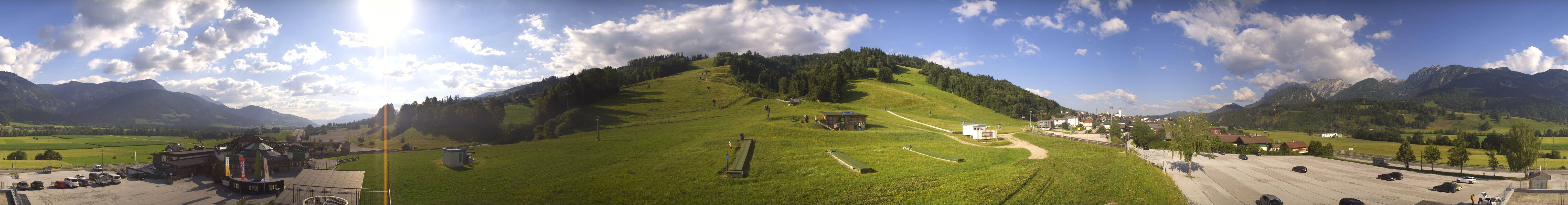 Archiv Foto Webcam Hauser Kaibling - Talstation 8er Gondelbahn