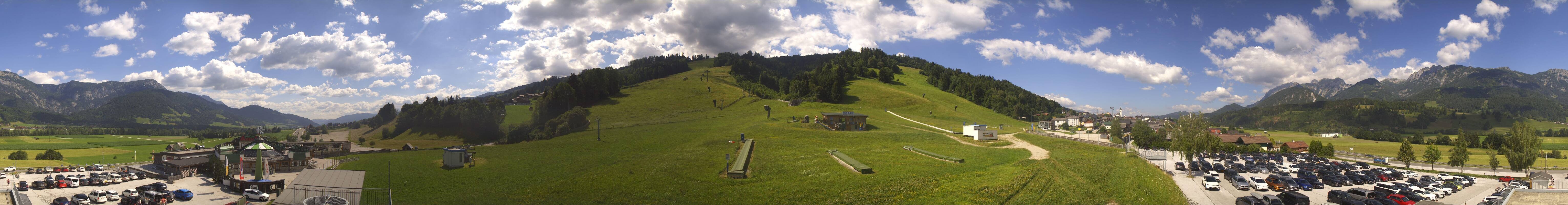 Archiv Foto Webcam Hauser Kaibling - Talstation 8er Gondelbahn