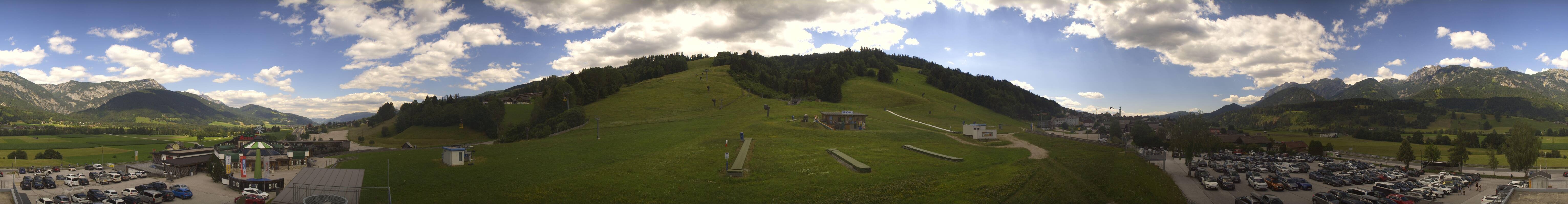 Archiv Foto Webcam Hauser Kaibling - Talstation 8er Gondelbahn