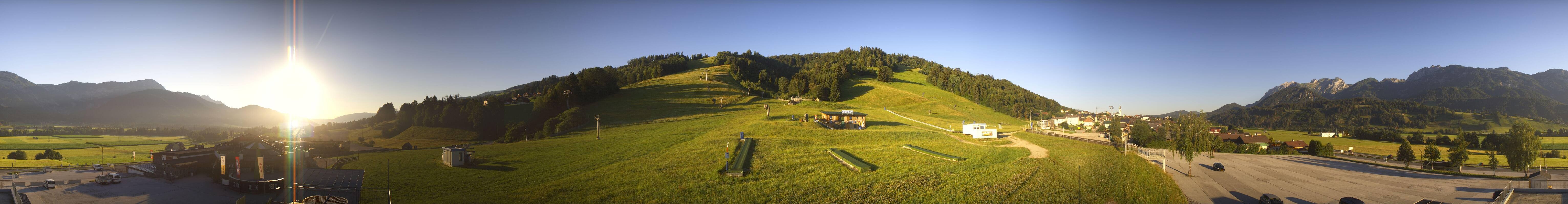 Archiv Foto Webcam Hauser Kaibling - Talstation 8er Gondelbahn