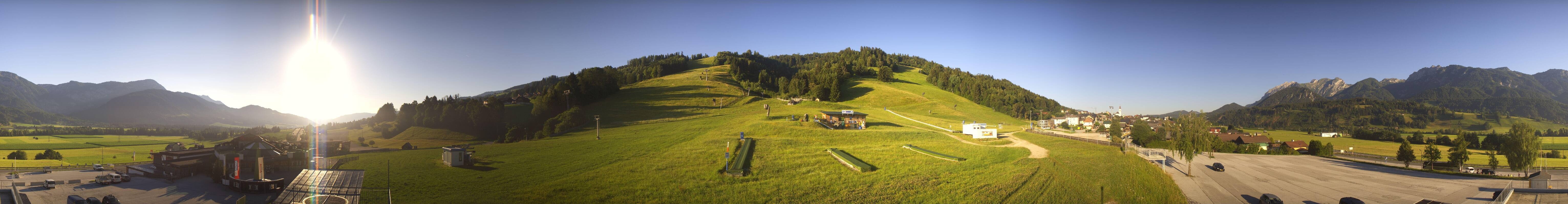 Archiv Foto Webcam Hauser Kaibling - Talstation 8er Gondelbahn