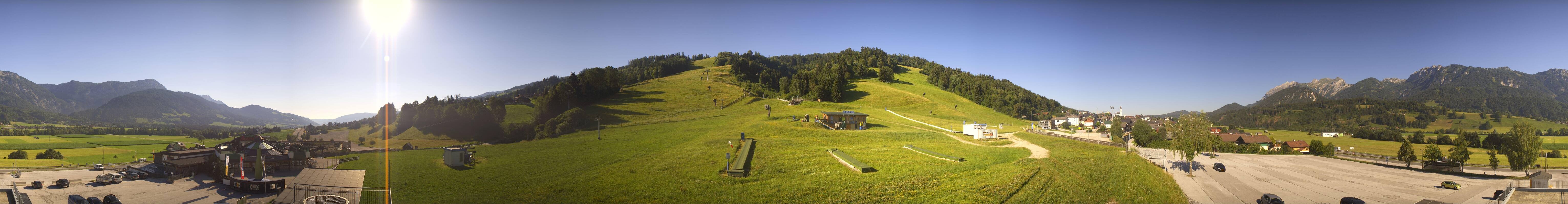 Archiv Foto Webcam Hauser Kaibling - Talstation 8er Gondelbahn