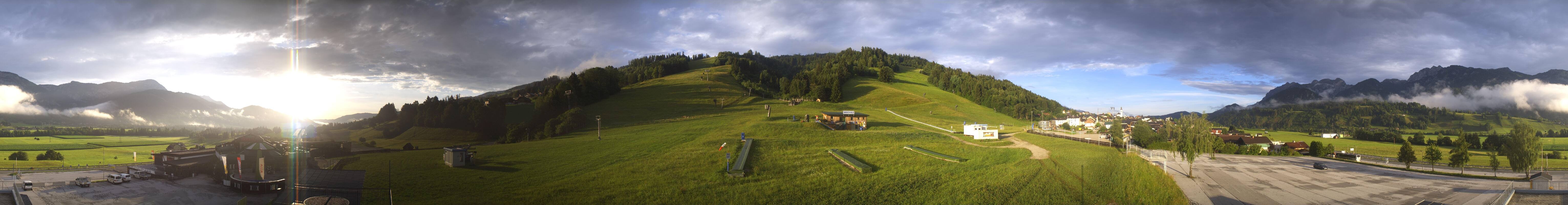 Archiv Foto Webcam Hauser Kaibling - Talstation 8er Gondelbahn