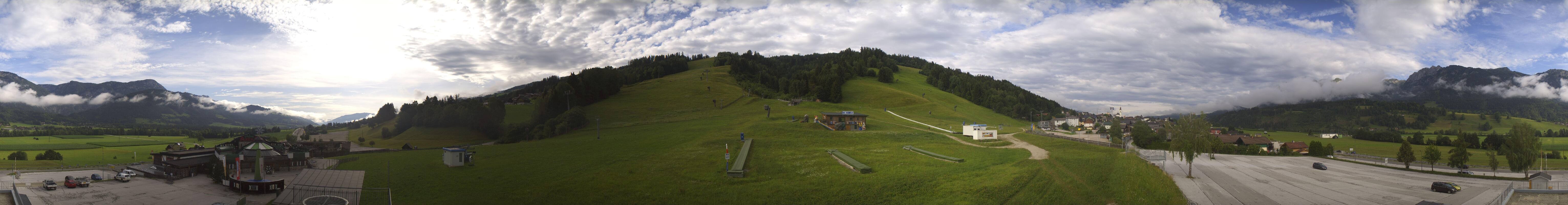 Archiv Foto Webcam Hauser Kaibling - Talstation 8er Gondelbahn