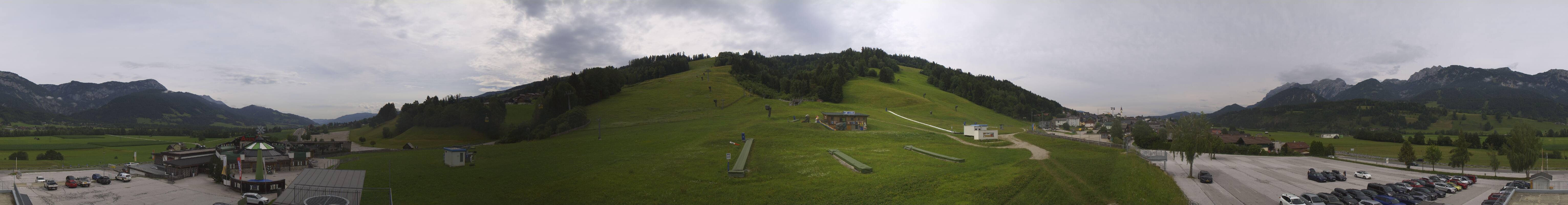 Archiv Foto Webcam Hauser Kaibling - Talstation 8er Gondelbahn