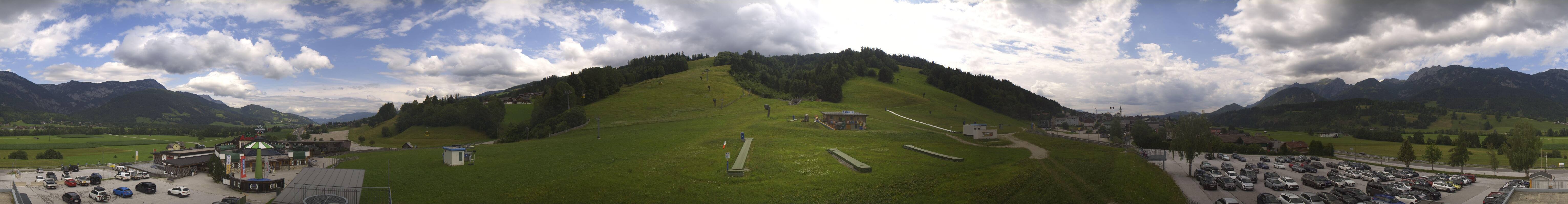 Archiv Foto Webcam Hauser Kaibling - Talstation 8er Gondelbahn
