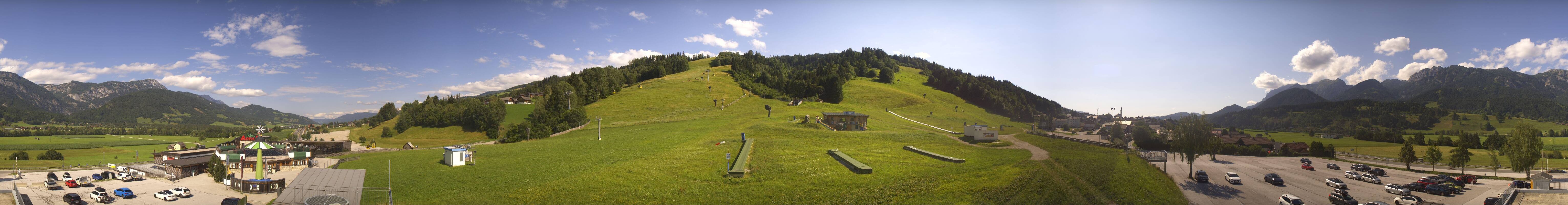 Archiv Foto Webcam Hauser Kaibling - Talstation 8er Gondelbahn