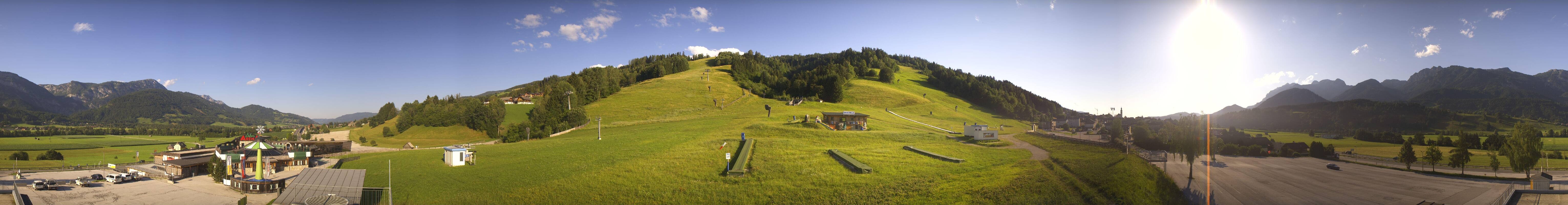Archiv Foto Webcam Hauser Kaibling - Talstation 8er Gondelbahn