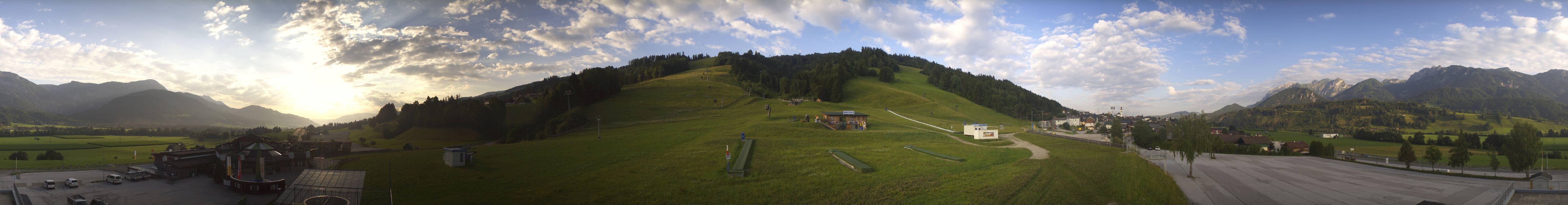 Archiv Foto Webcam Hauser Kaibling - Talstation 8er Gondelbahn