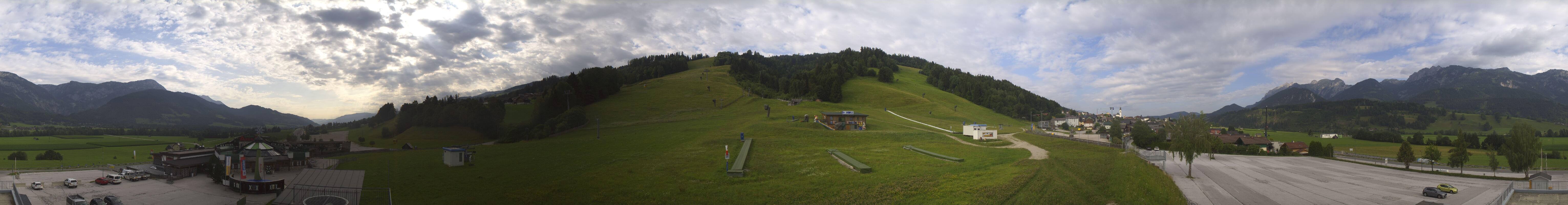 Archiv Foto Webcam Hauser Kaibling - Talstation 8er Gondelbahn