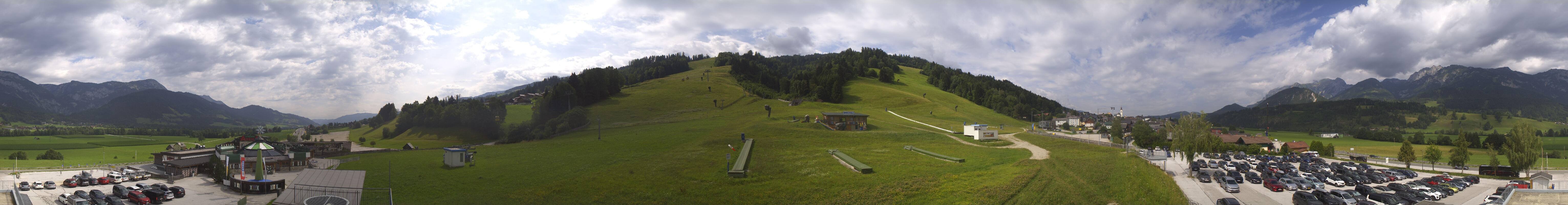 Archiv Foto Webcam Hauser Kaibling - Talstation 8er Gondelbahn