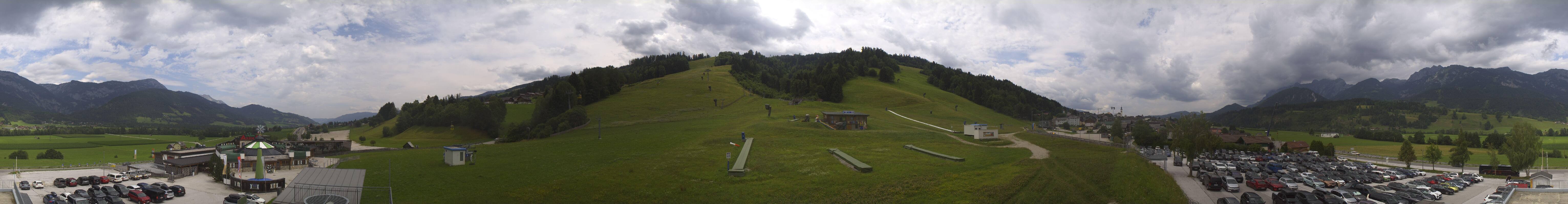 Archiv Foto Webcam Hauser Kaibling - Talstation 8er Gondelbahn