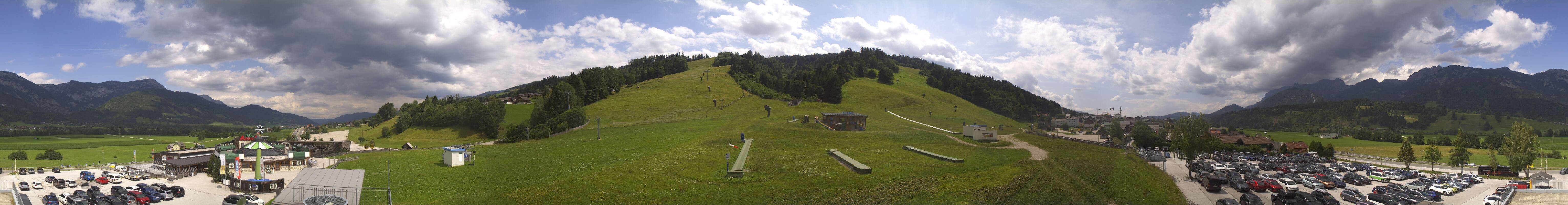 Archiv Foto Webcam Hauser Kaibling - Talstation 8er Gondelbahn