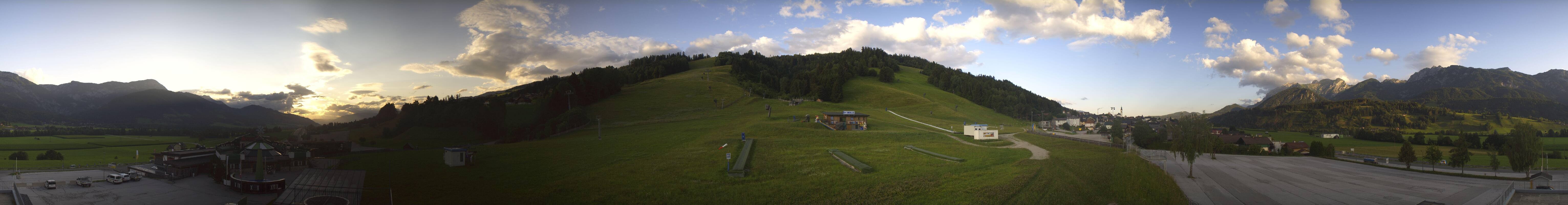 Archiv Foto Webcam Hauser Kaibling - Talstation 8er Gondelbahn