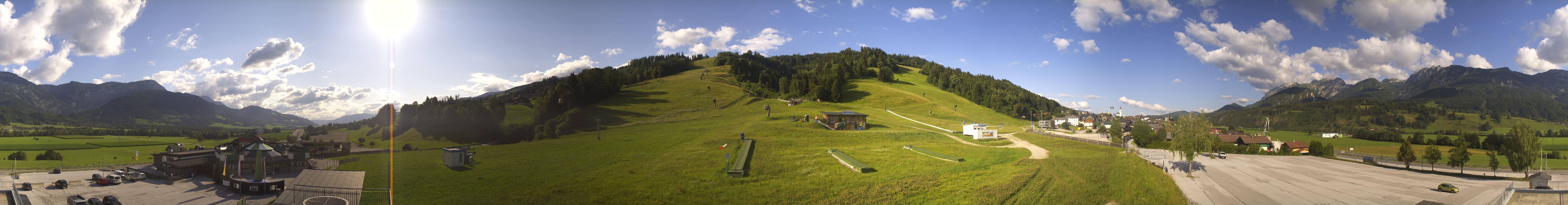 Archiv Foto Webcam Hauser Kaibling - Talstation 8er Gondelbahn