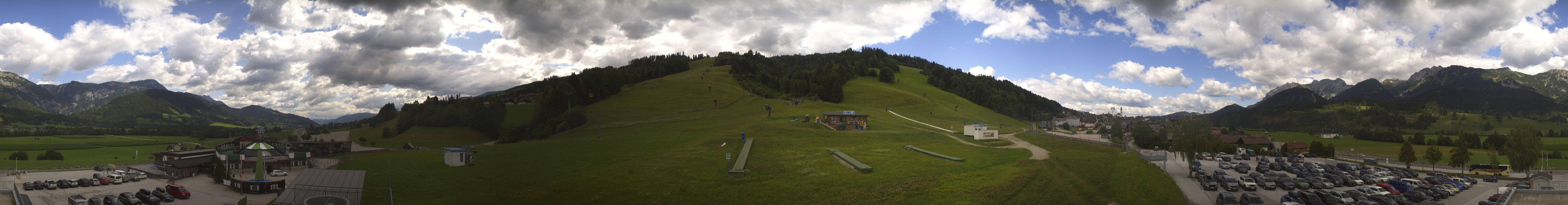 Archiv Foto Webcam Hauser Kaibling - Talstation 8er Gondelbahn