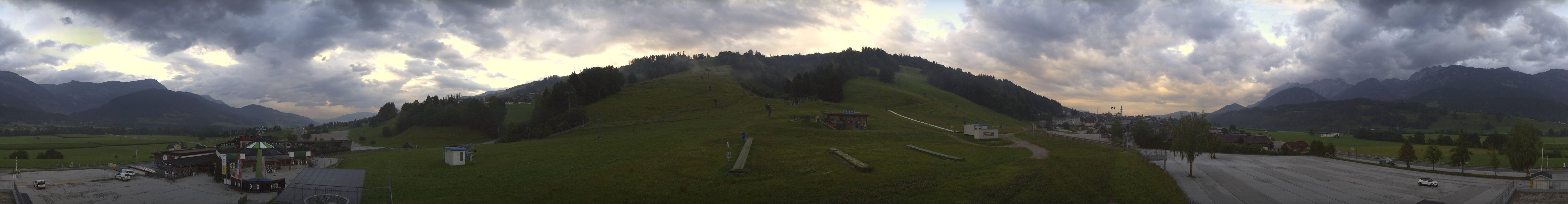 Archiv Foto Webcam Hauser Kaibling - Talstation 8er Gondelbahn