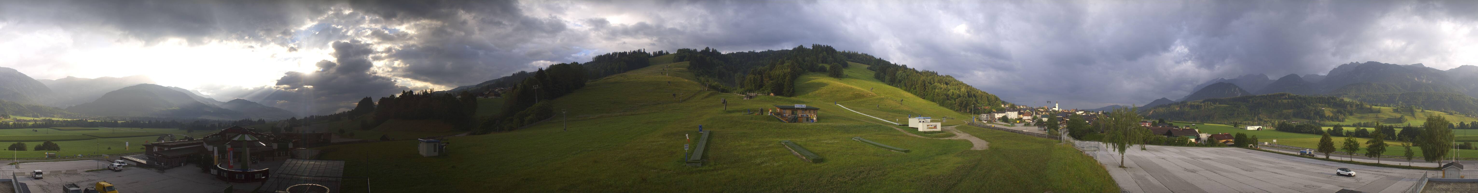 Archiv Foto Webcam Hauser Kaibling - Talstation 8er Gondelbahn