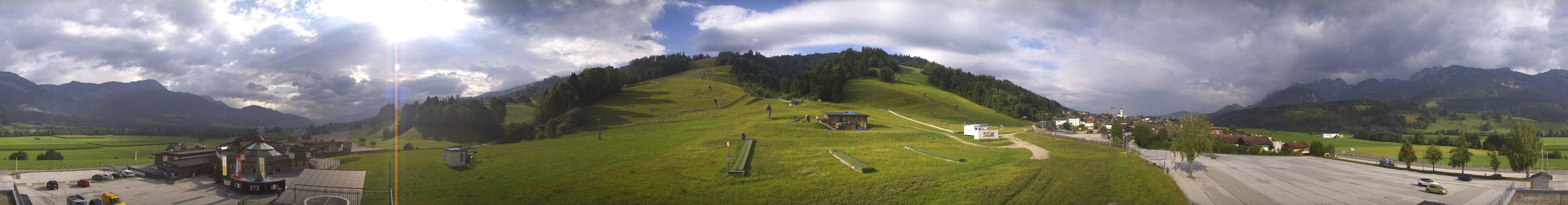 Archiv Foto Webcam Hauser Kaibling - Talstation 8er Gondelbahn