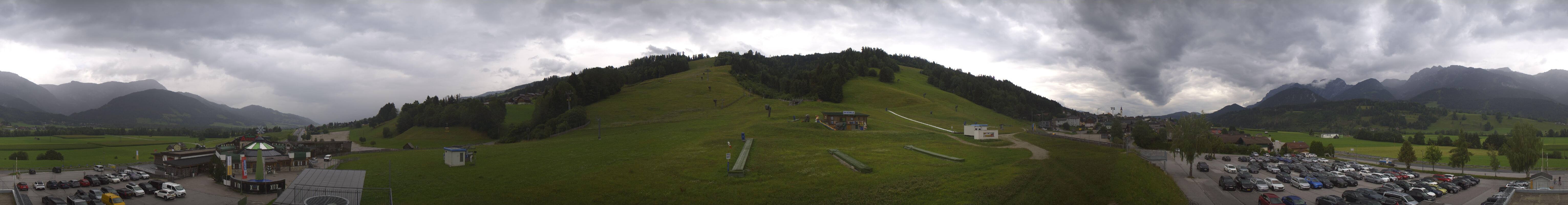Archiv Foto Webcam Hauser Kaibling - Talstation 8er Gondelbahn