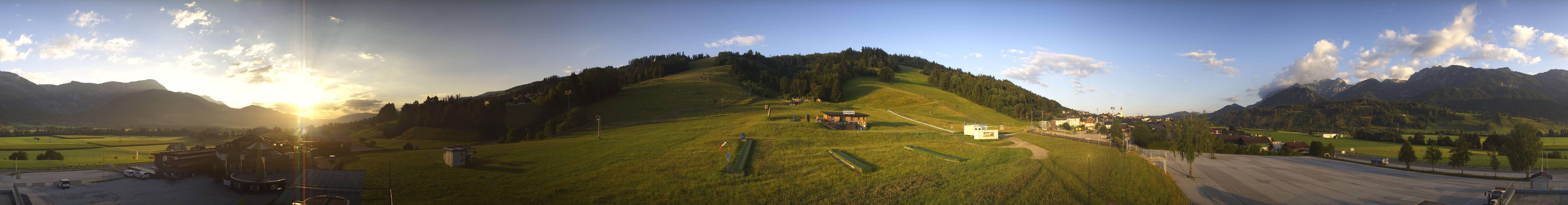 Archiv Foto Webcam Hauser Kaibling - Talstation 8er Gondelbahn