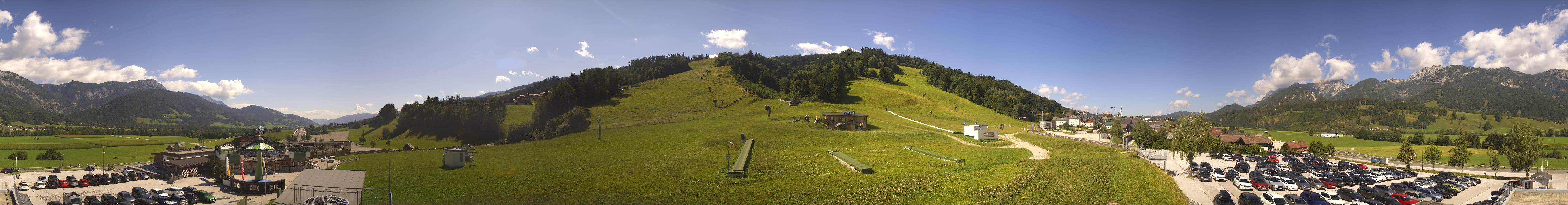 Archiv Foto Webcam Hauser Kaibling - Talstation 8er Gondelbahn