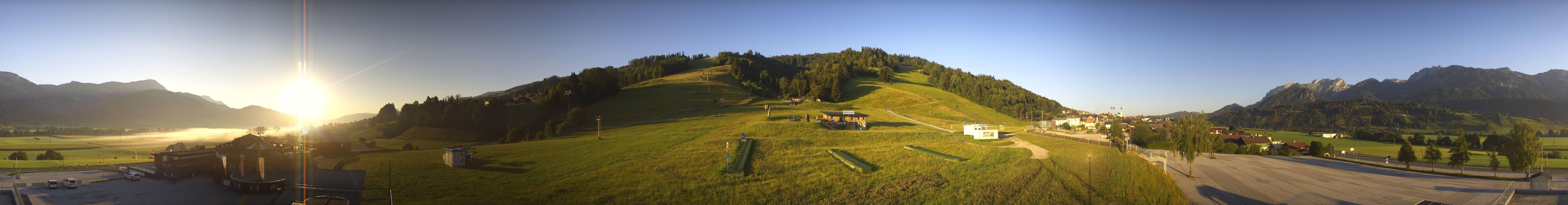 Archiv Foto Webcam Hauser Kaibling - Talstation 8er Gondelbahn