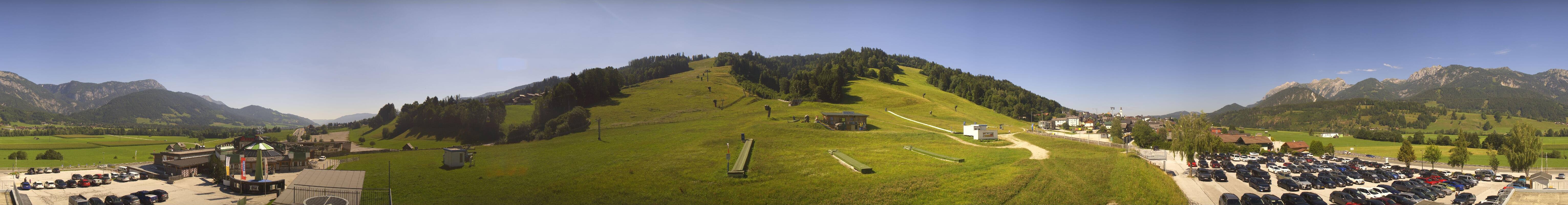 Archiv Foto Webcam Hauser Kaibling - Talstation 8er Gondelbahn
