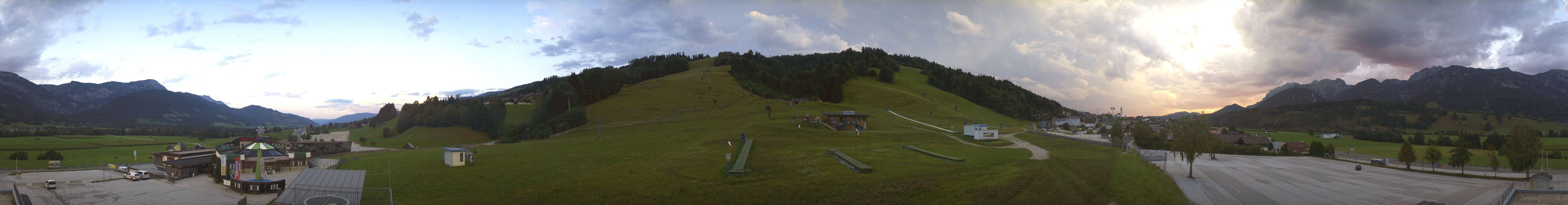 Archiv Foto Webcam Hauser Kaibling - Talstation 8er Gondelbahn