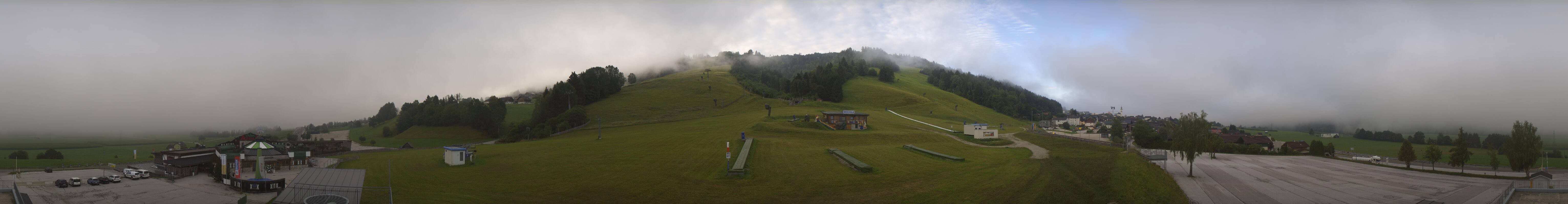 Archiv Foto Webcam Hauser Kaibling - Talstation 8er Gondelbahn