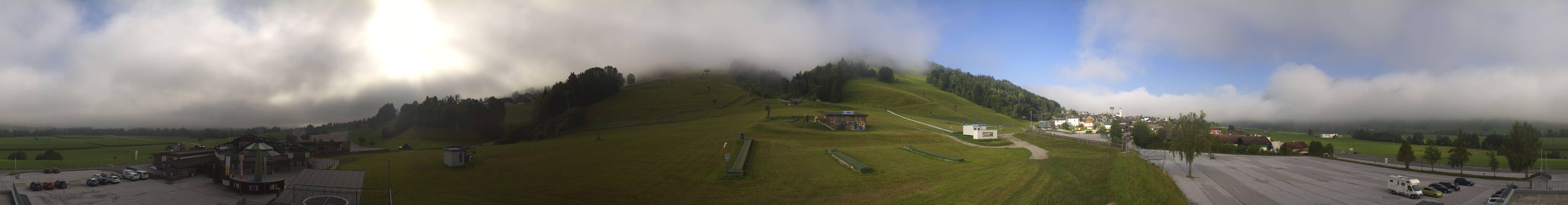 Archiv Foto Webcam Hauser Kaibling - Talstation 8er Gondelbahn