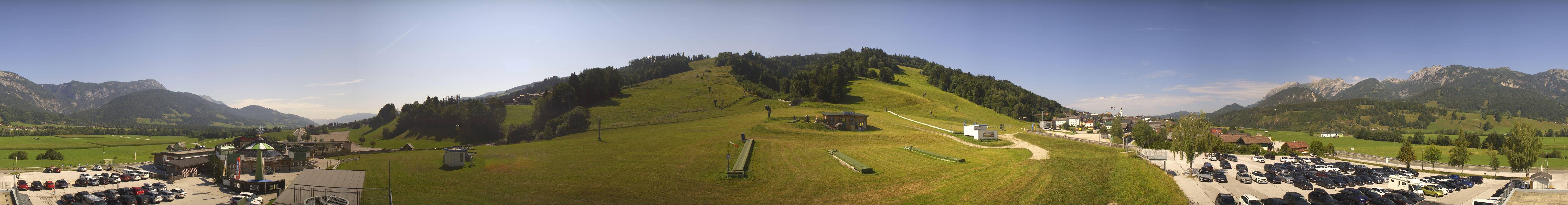 Archiv Foto Webcam Hauser Kaibling - Talstation 8er Gondelbahn
