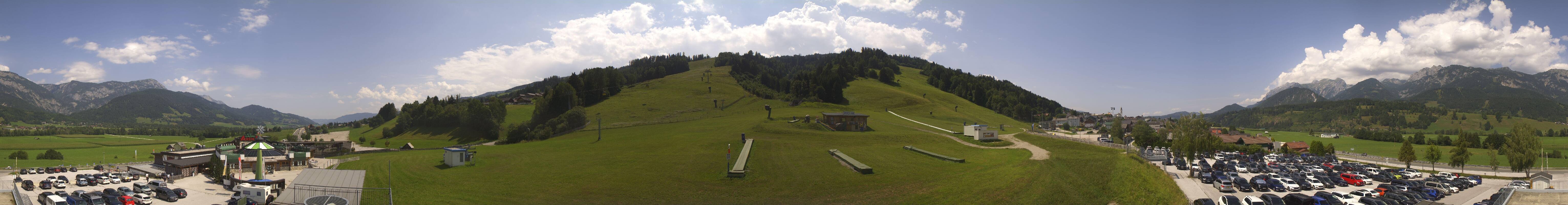 Archiv Foto Webcam Hauser Kaibling - Talstation 8er Gondelbahn