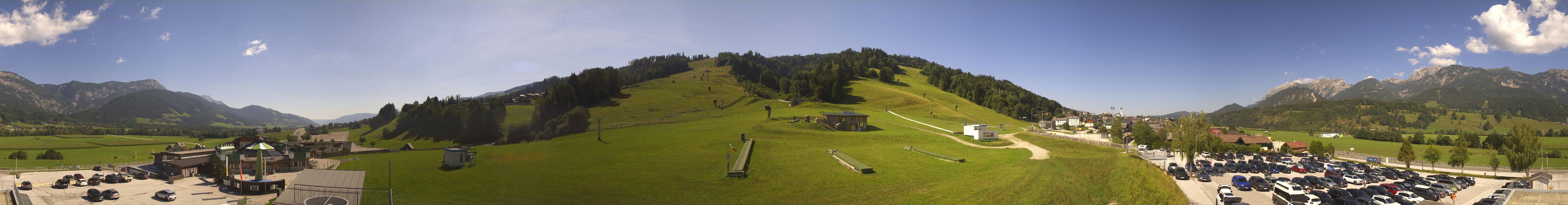 Archiv Foto Webcam Hauser Kaibling - Talstation 8er Gondelbahn