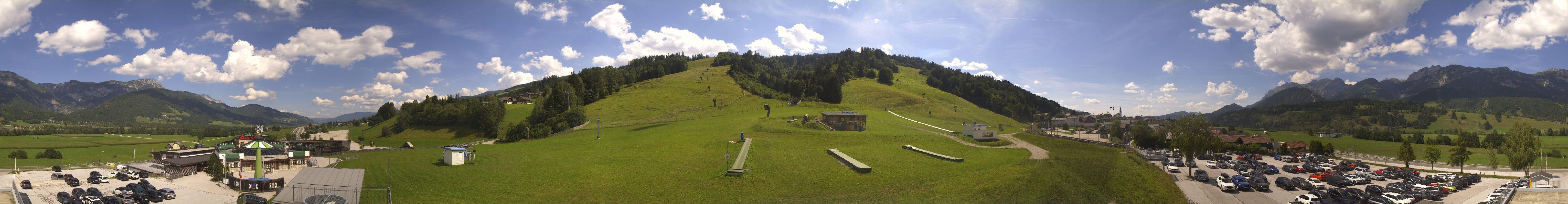 Archiv Foto Webcam Hauser Kaibling - Talstation 8er Gondelbahn