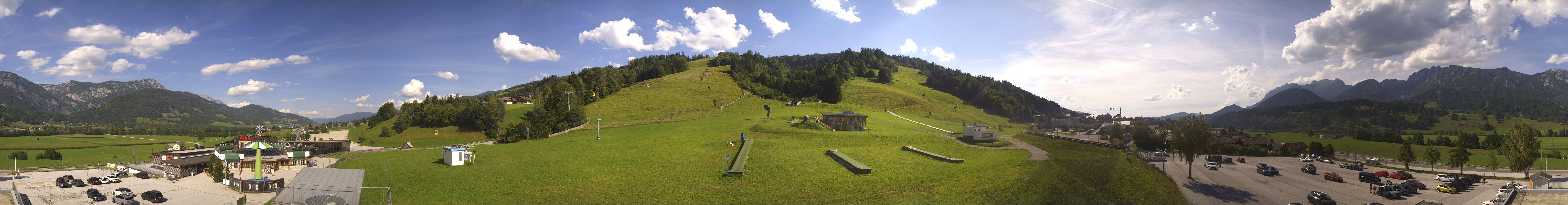 Archiv Foto Webcam Hauser Kaibling - Talstation 8er Gondelbahn