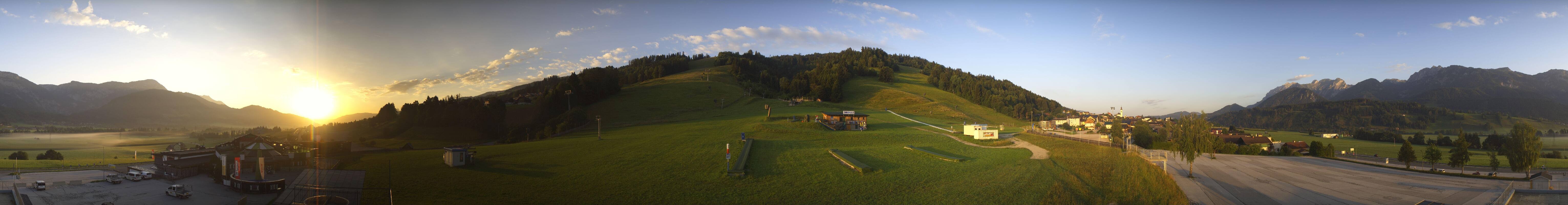 Archiv Foto Webcam Hauser Kaibling - Talstation 8er Gondelbahn