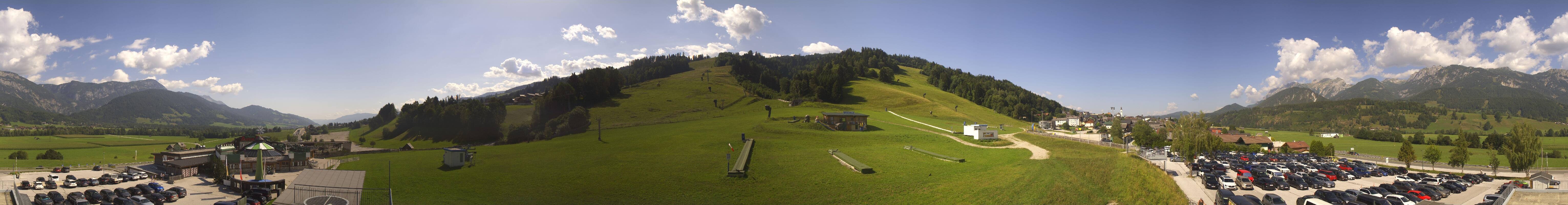 Archiv Foto Webcam Hauser Kaibling - Talstation 8er Gondelbahn