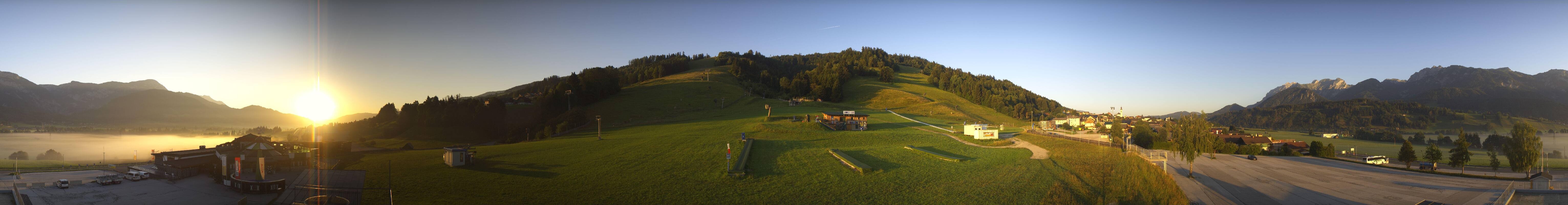 Archiv Foto Webcam Hauser Kaibling - Talstation 8er Gondelbahn