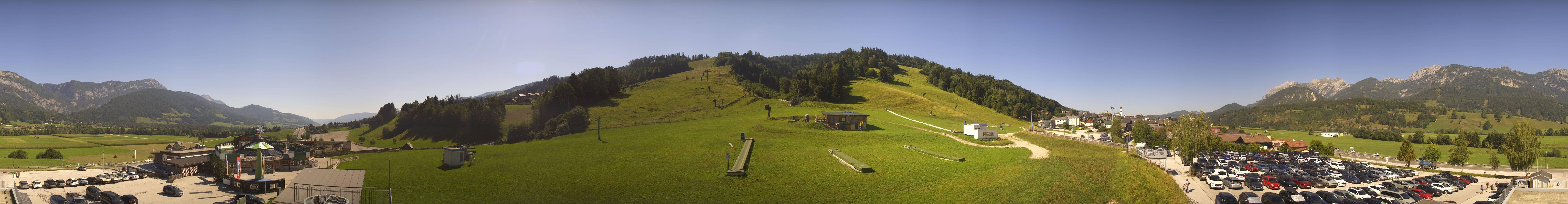 Archiv Foto Webcam Hauser Kaibling - Talstation 8er Gondelbahn