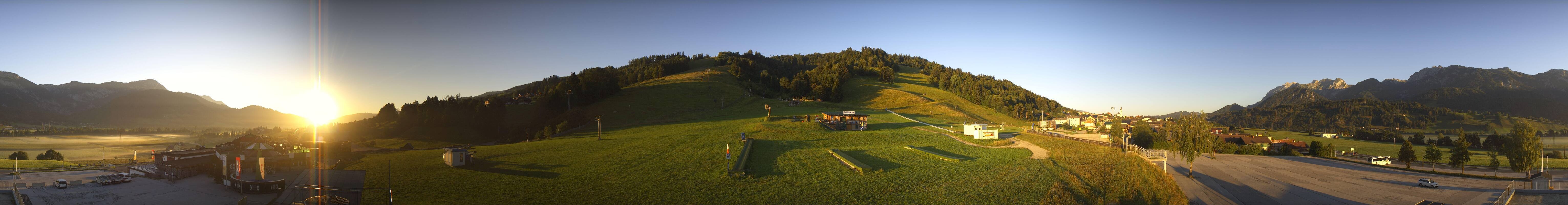 Archiv Foto Webcam Hauser Kaibling - Talstation 8er Gondelbahn
