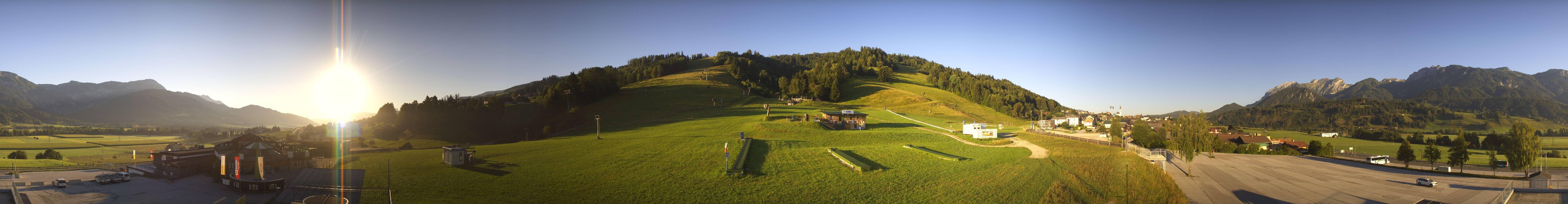 Archiv Foto Webcam Hauser Kaibling - Talstation 8er Gondelbahn