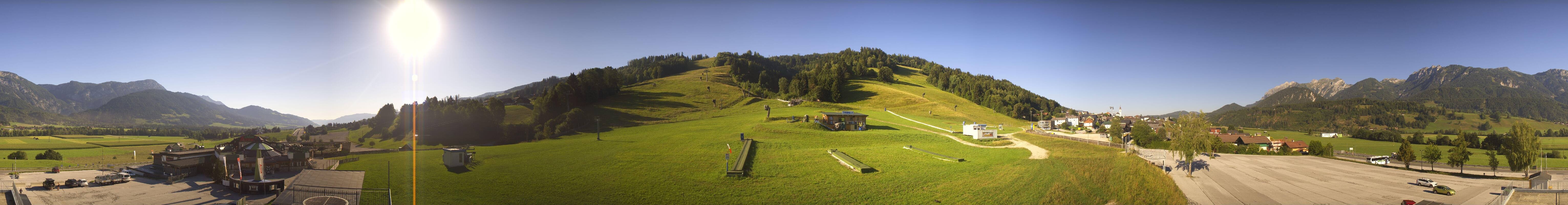 Archiv Foto Webcam Hauser Kaibling - Talstation 8er Gondelbahn