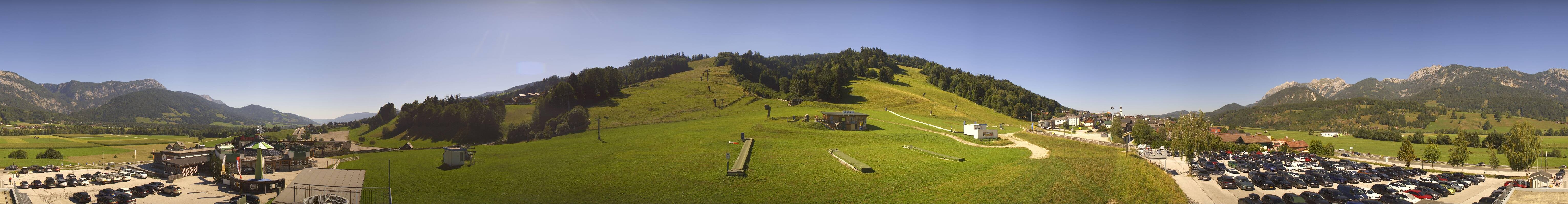 Archiv Foto Webcam Hauser Kaibling - Talstation 8er Gondelbahn