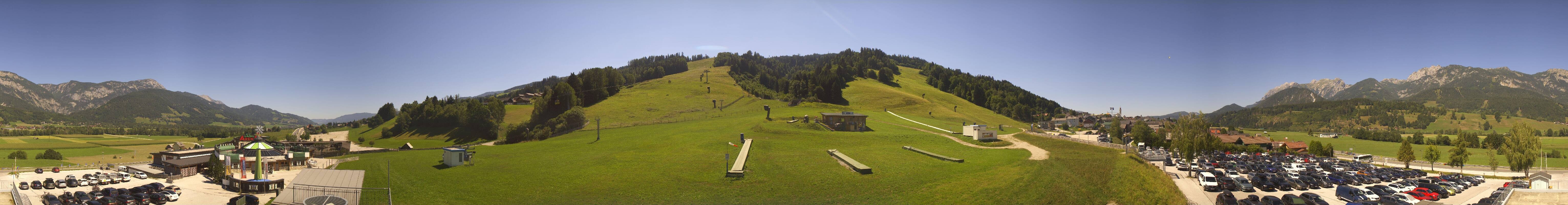 Archiv Foto Webcam Hauser Kaibling - Talstation 8er Gondelbahn