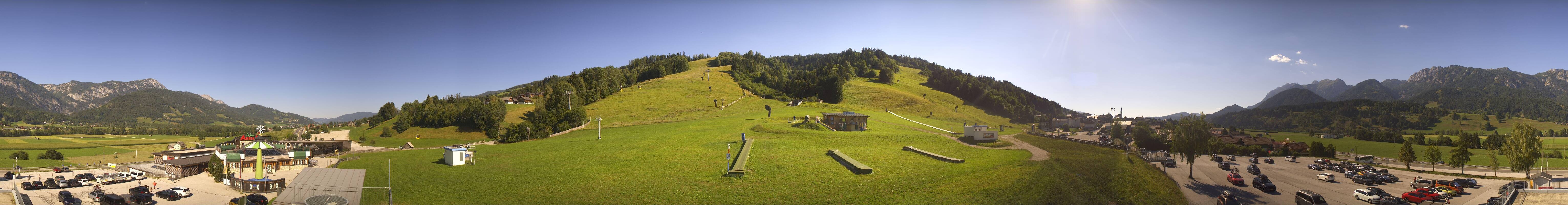 Archiv Foto Webcam Hauser Kaibling - Talstation 8er Gondelbahn